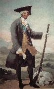 Francisco Goya Portrait of Charles III in Huntin Costume oil painting reproduction